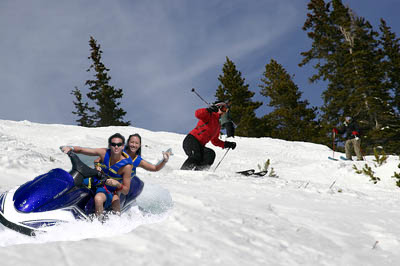 Colorado ski vacation imagery